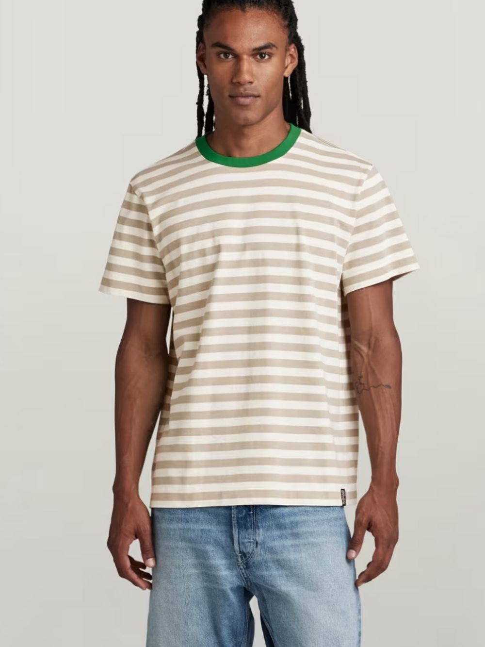 G  Star - RAW Mens striped tee - XL